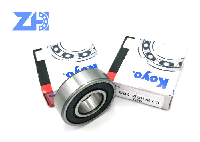 6202 12 2RS C3 डीप ग्रूव बॉल बेयरिंग 6202 122RSC3 साइज 15x35x11 Mm