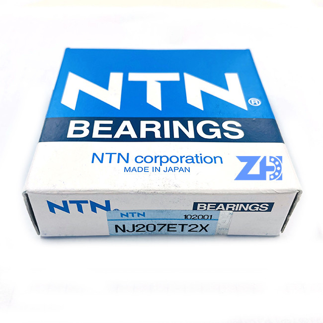 NJ207ET2X 207ET2X NJ207 NJ207ET2XRS P2 P3 P0 P1 P5 P6 P4 गुणवत्ता स्तर क्रोम स्टील टेपर रोलर बीयरिंग