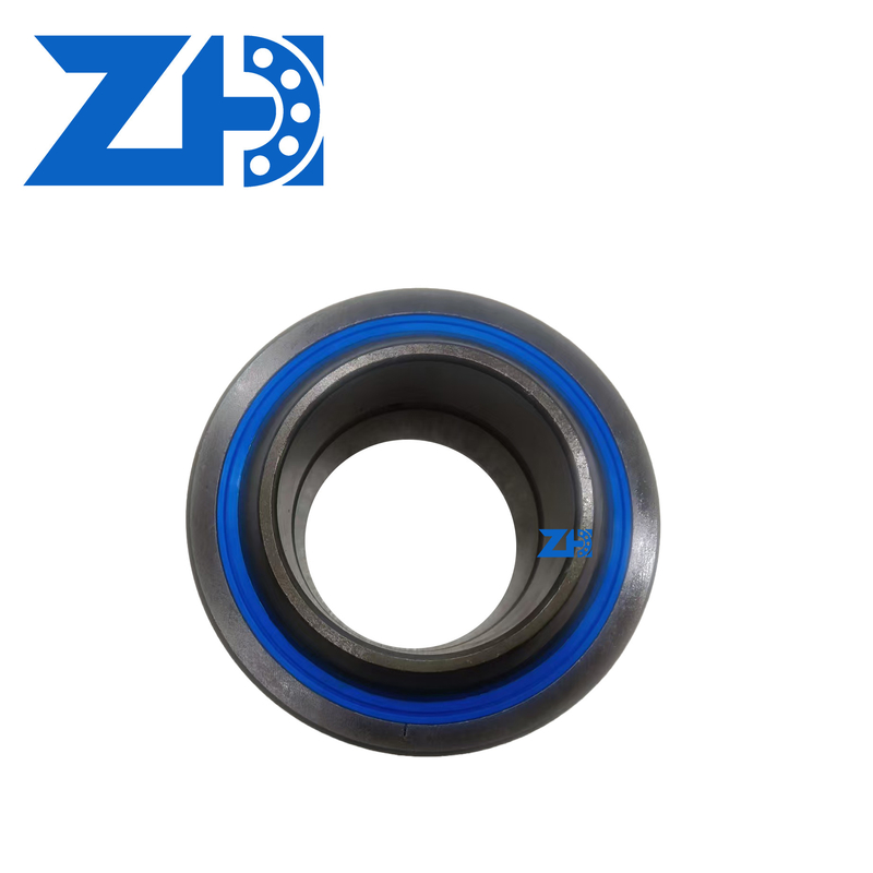 GE70F0-2RS गोलाकार संयुक्त असर उच्च भार क्षमता और कम गति कोणीय और आत्म संरेखण के लिए आत्म स्नेहन