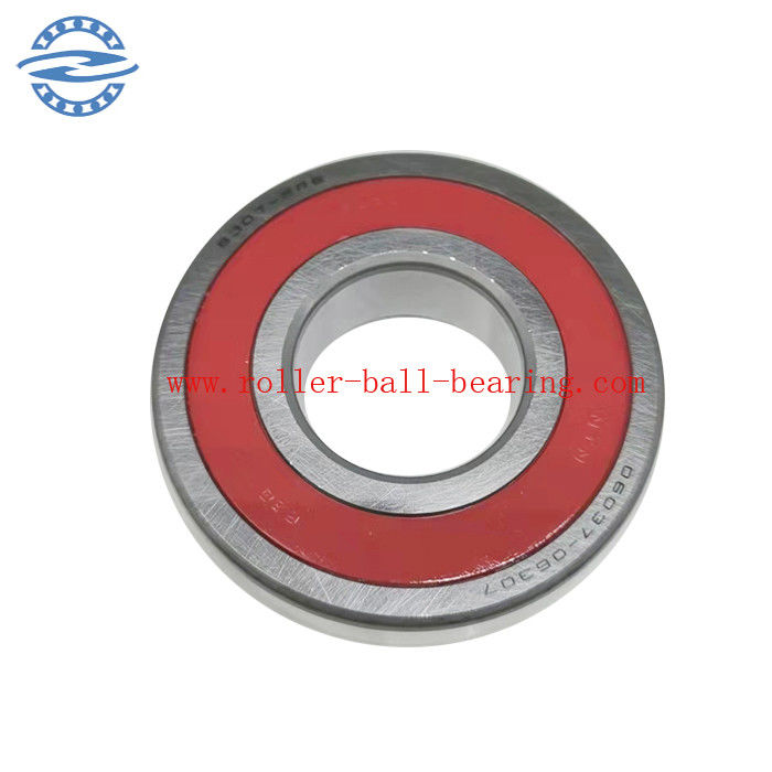 दो सील संलग्न डीप ग्रूव रेडियल बॉल असर 6307 2RS 35mm X 80mm OD X 21mm