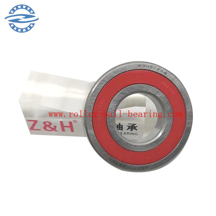 दो सील संलग्न डीप ग्रूव रेडियल बॉल असर 6307 2RS 35mm X 80mm OD X 21mm
