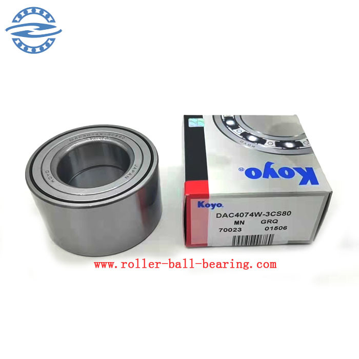 DAC4074W-3CS80 Gcr15 हब असर स्पेयर पार्ट्स DAC4074 कार पहिया असर आकार 40 * 74 * 42 मिमी