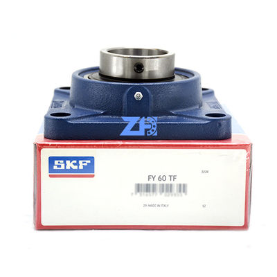 गोलाकार FY60TF पिलो बॉल बियरिंग फ्लैंज पिलो ब्लॉक बियरिंग्स